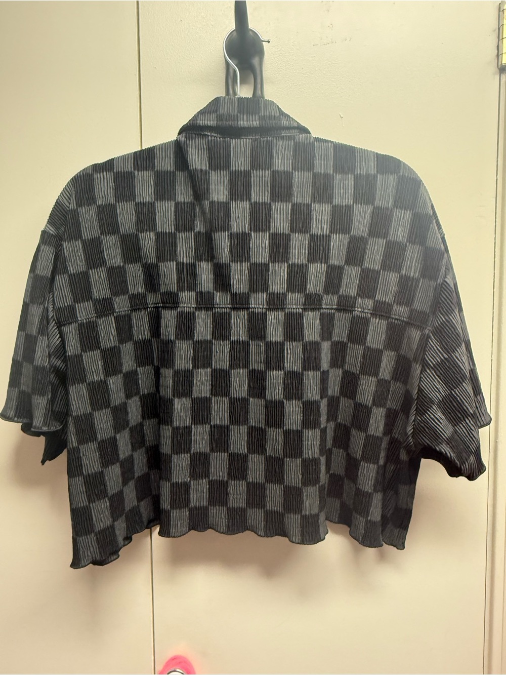 Vans cropped button down tee - Picture 3 of 4